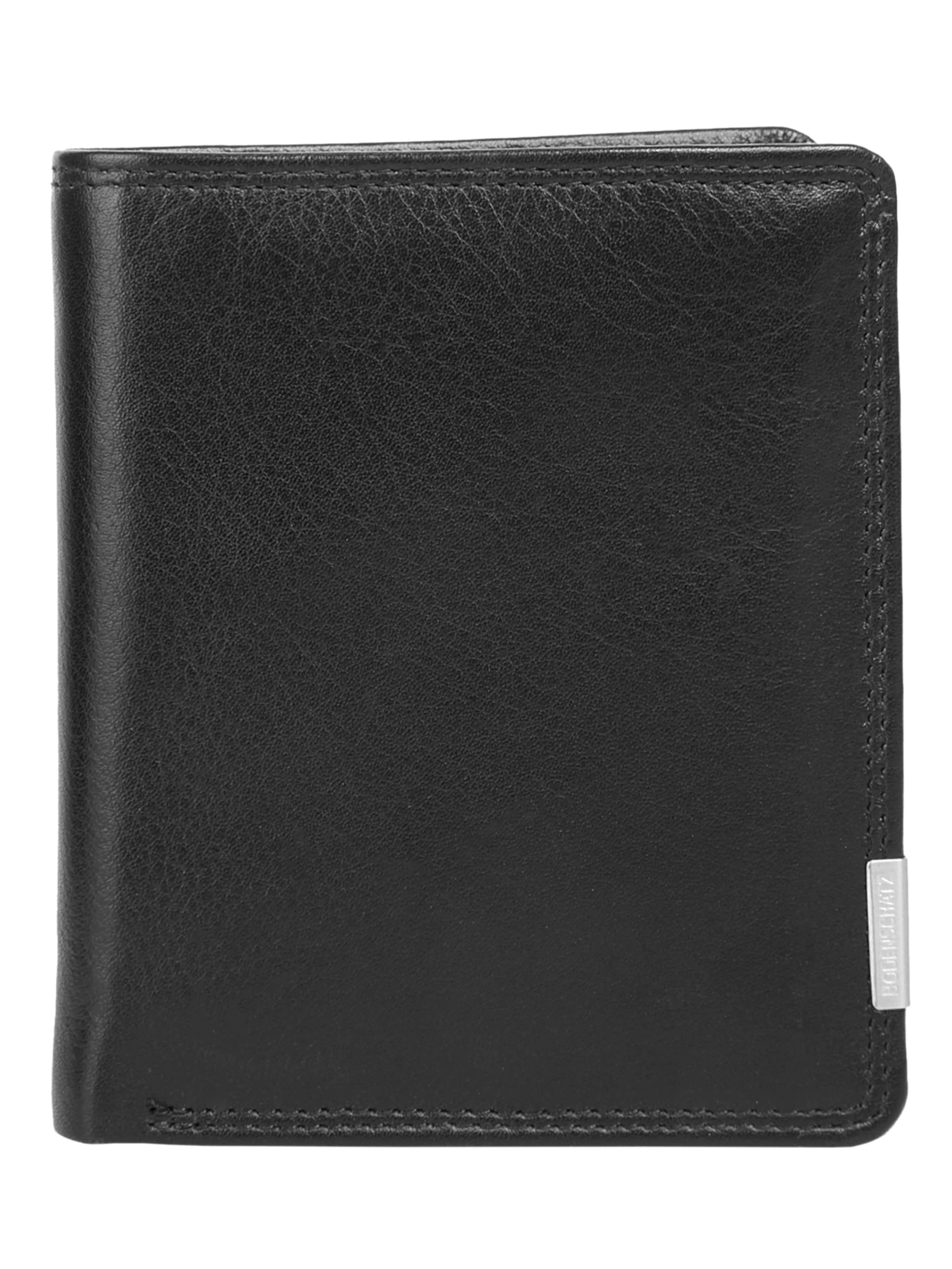 BODENSCHATZ Wallet 'Bodenschatz Geldbörse' in Black: front