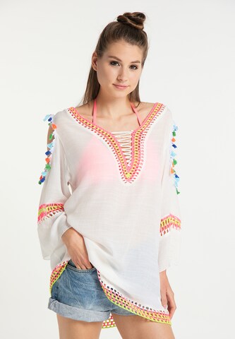 MYMO Tunic in White: front