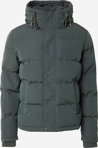 Superdry Зимняя куртка 'Everest' в Зеленый: спереди