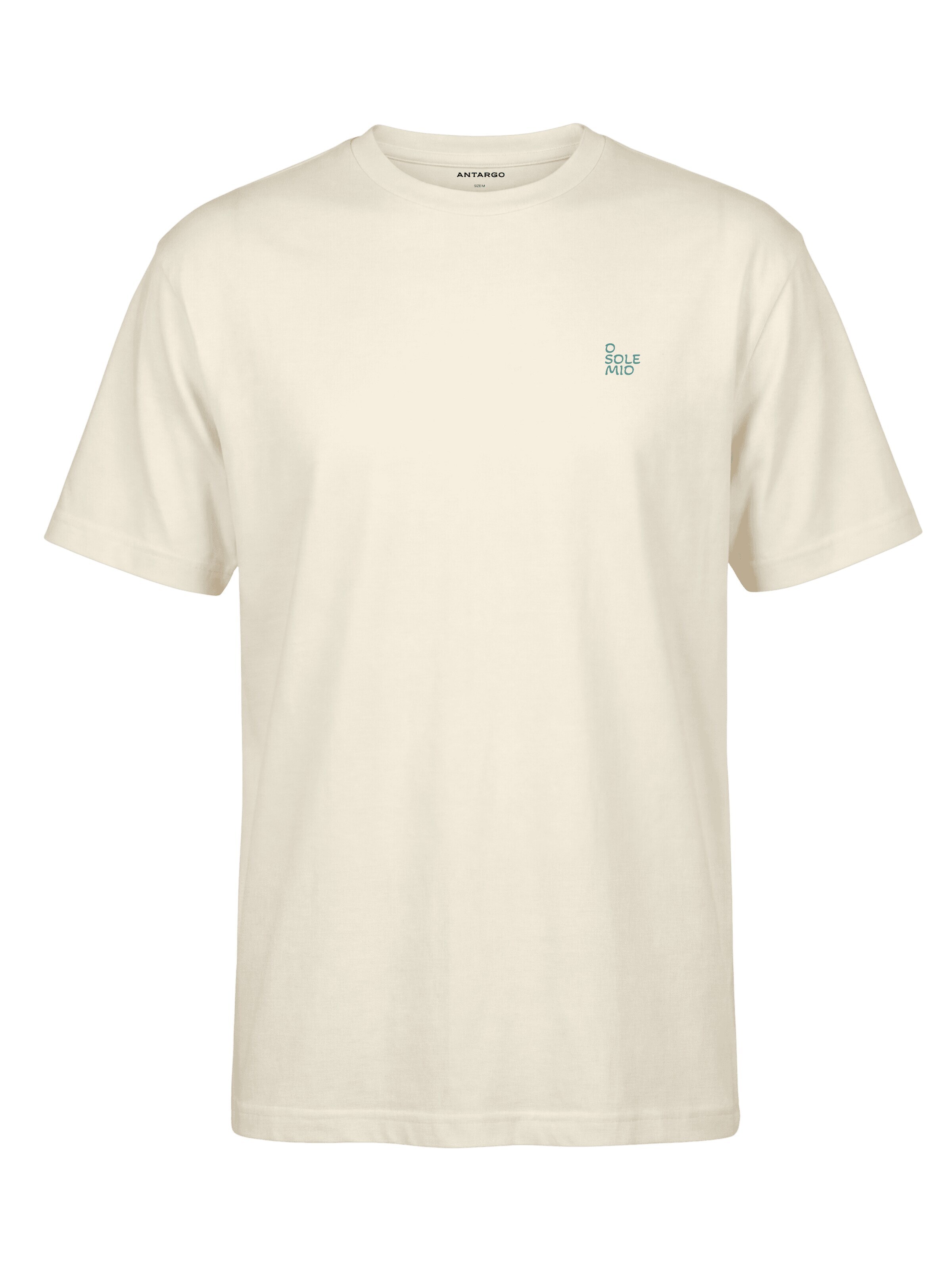 Antargo Shirt 'Summer vibes' in Beige: front