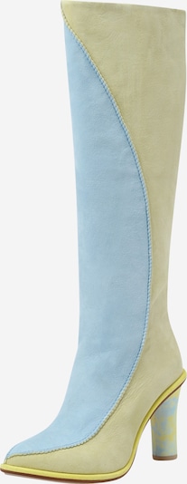 UGG Stiefel in rauchblau / zitrone, Produktansicht