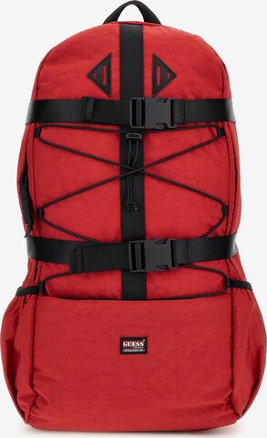 GUESS Backpack in Red: front