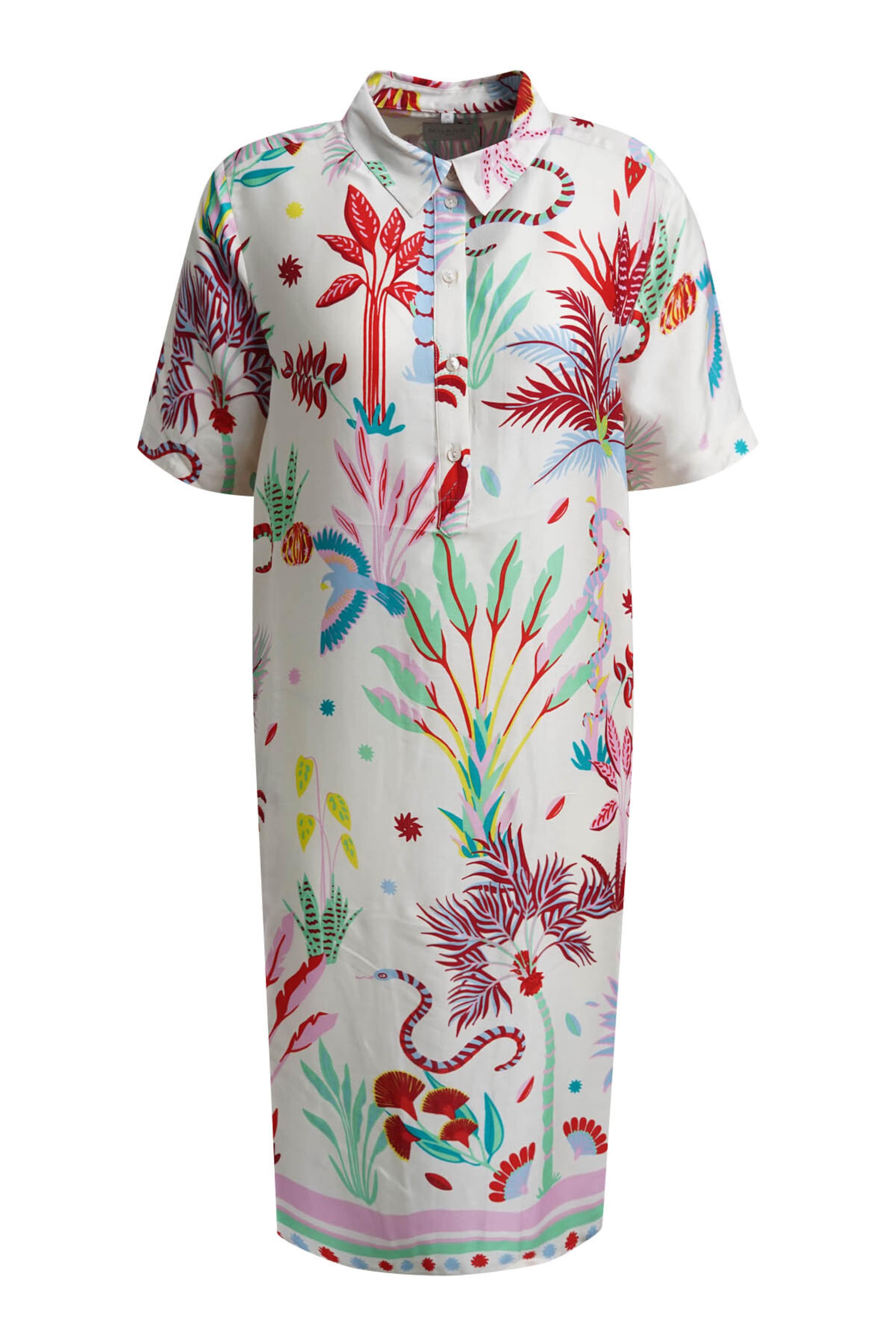 Milano Italy Summer Dress in Beige: front