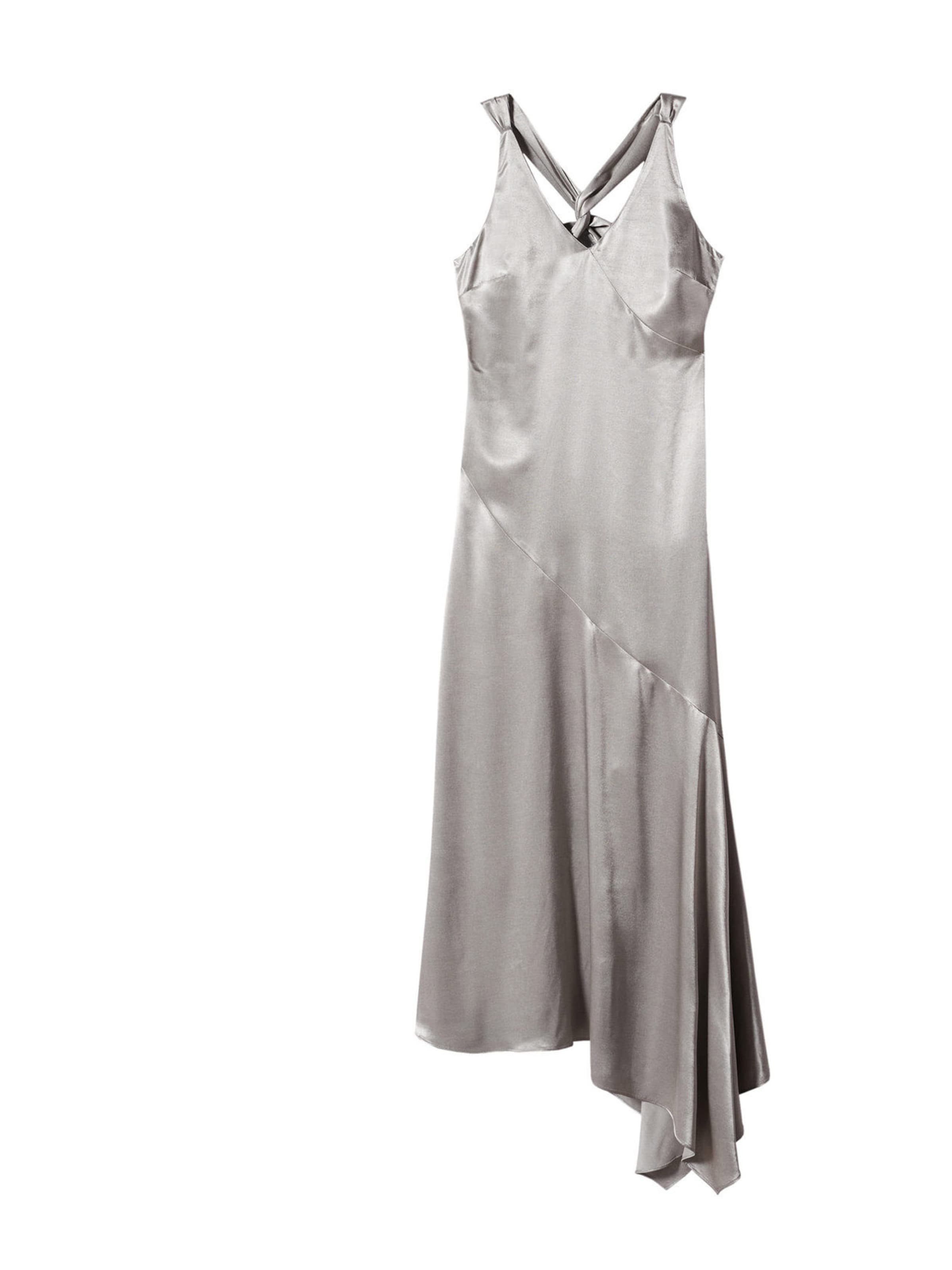 MANGO Kleid 'Ale' in Grau: Vorderseite