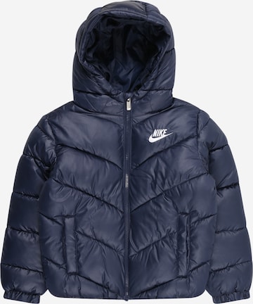 mėlyna Nike Sportswear Žieminė striukė: priekis