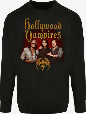 Merchcode Shirt 'Hollywood Vampires - Group Photo' in Schwarz: predná strana