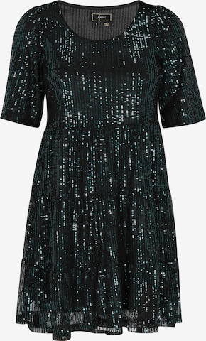 fainaKoktel haljina - zelena boja: prednji dio