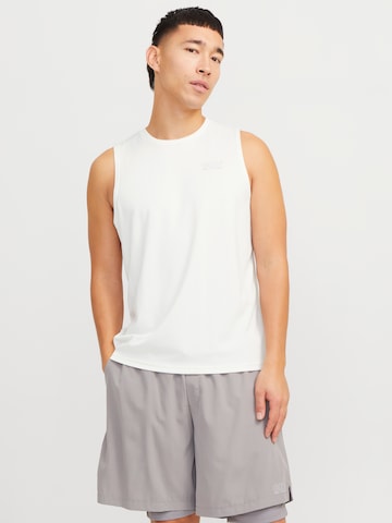 JACK & JONES Μπλουζάκι 'JCOCnz' σε λευκό: μπροστά