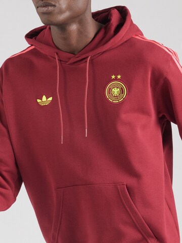 ADIDAS PERFORMANCE Athletic Sweatshirt 'DFB' in Red