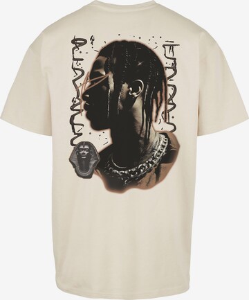 T-Shirt 'Giza' MT Upscale en beige