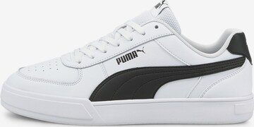 PUMA حذاء رياضي بلا رقبة 'Caven' بـ أبيض: الأمام