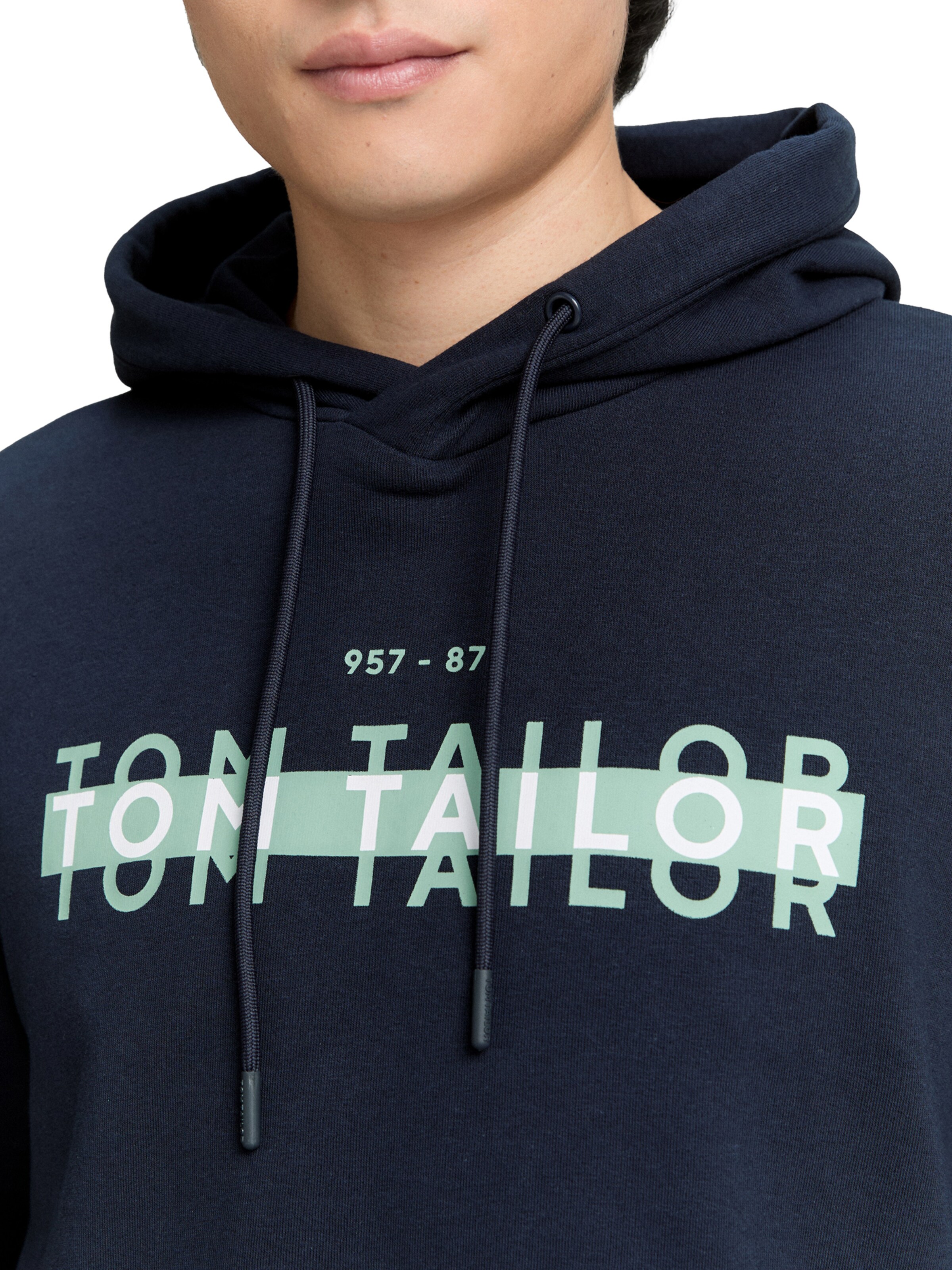 TOM TAILOR Sweatshirt in Blue