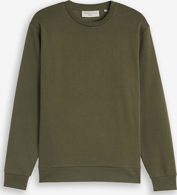 TOM TAILOR DENIM Sweatshirt i grøn: forside