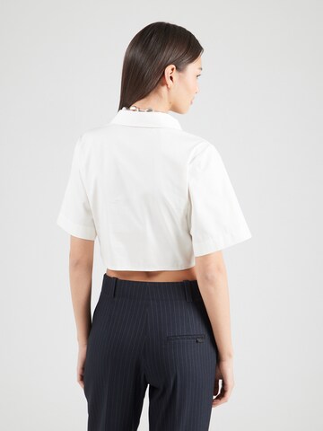 HUGO Bluse 'Evianne' in Weiß