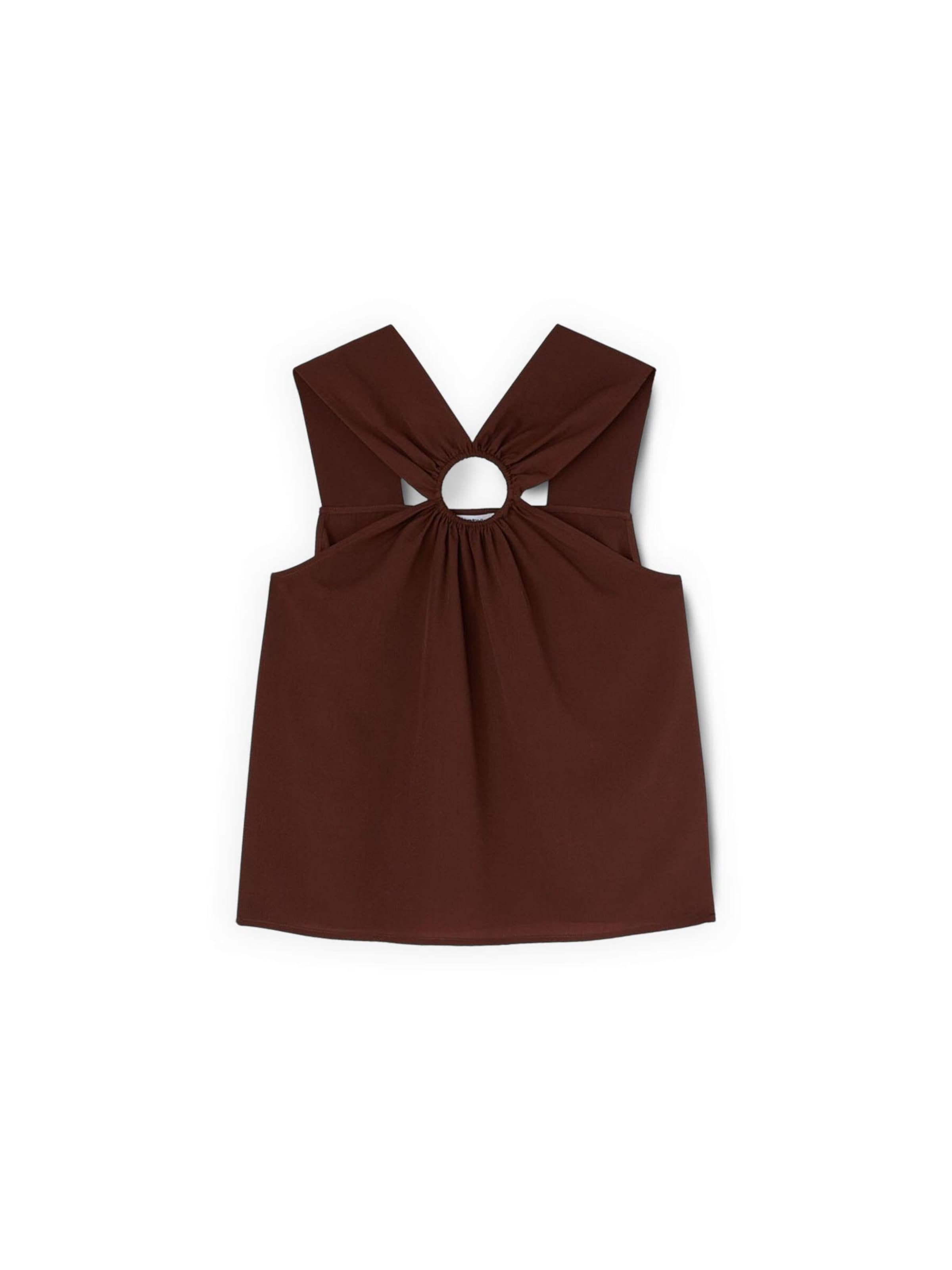 MOTIVI - Top en marrón: frente