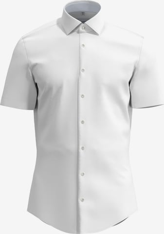 SEIDENSTICKER Regular fit Zakelijk overhemd 'Smart Essentials' in Wit: voorkant
