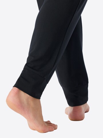 Pantalon de pyjama ' Mix & Relax ' SCHIESSER en noir