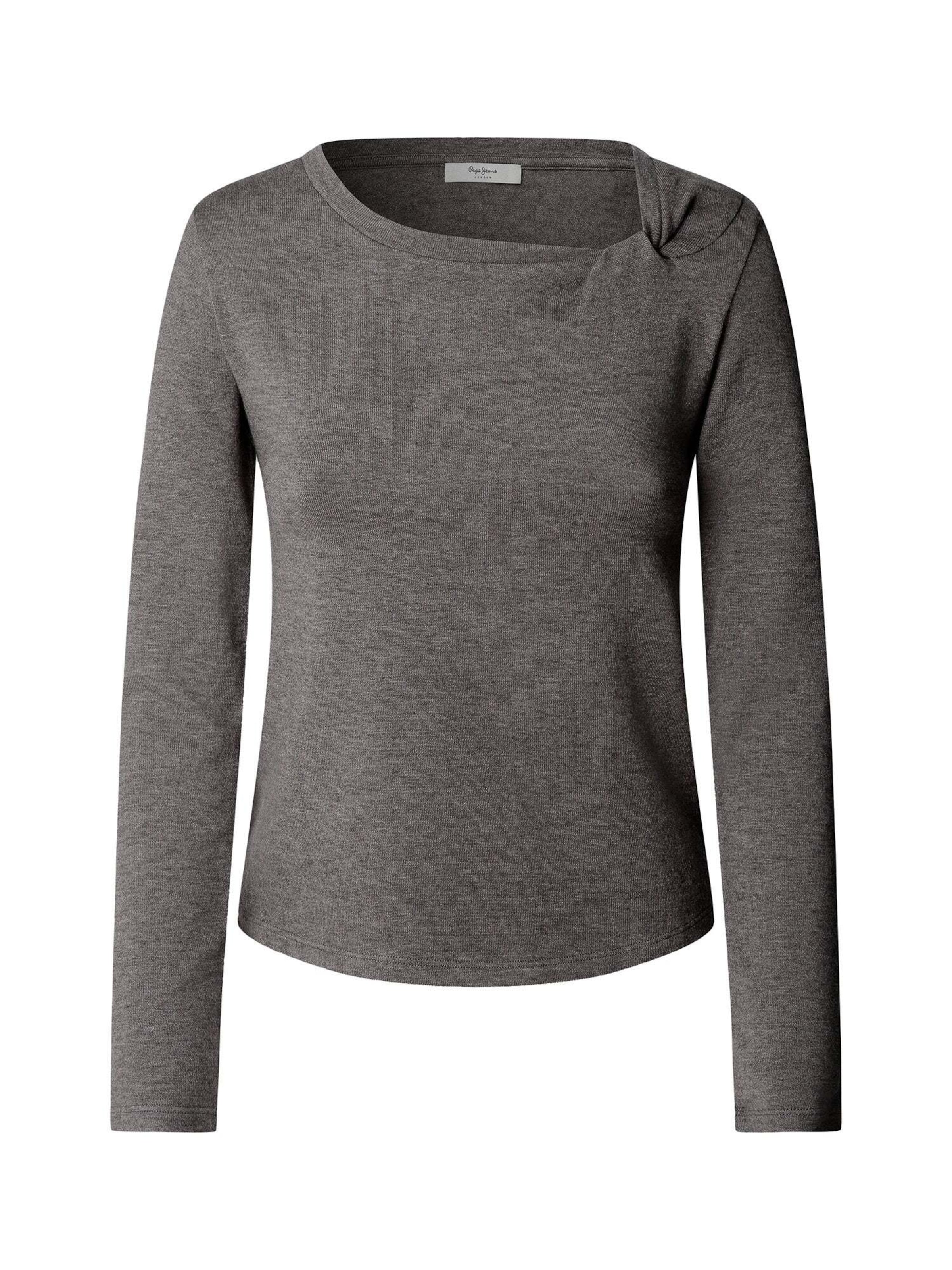 Pepe Jeans Shirt 'Barna' in Grijs: voorkant