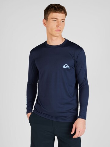 QUIKSILVER Functioneel shirt 'EVERYDAY SURF' in Blauw: voorkant