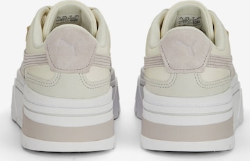 Baskets basses 'Mayze Stack Luxe Wns' PUMA en blanc