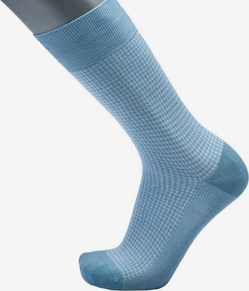 BGents Socks in Blue: front
