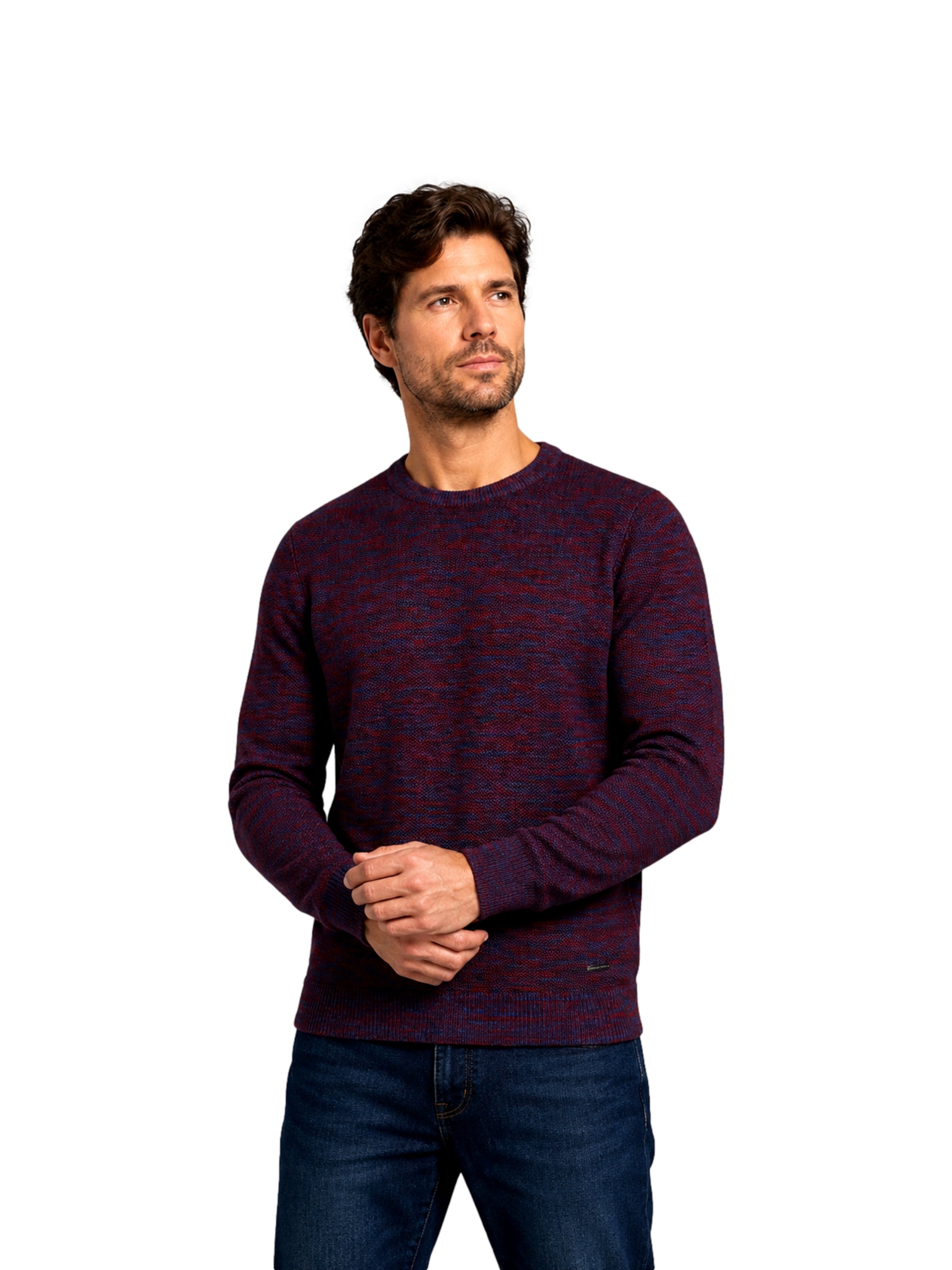 Pull-over FYNCH-HATTON en rouge : devant