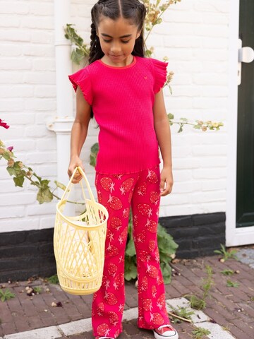 Looxs Revolution Flared Broek in Oranje: voorkant