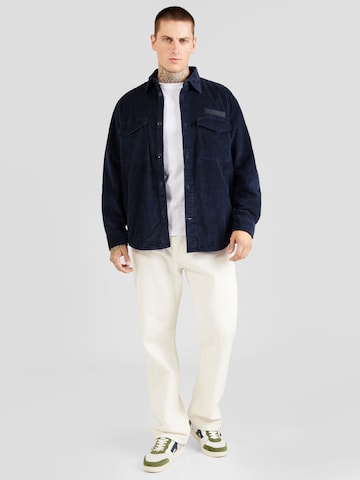 TOMMY HILFIGER Regular Fit Jacke in Blau