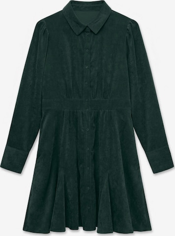 VERO MODA Blousejurk 'AWAne' in Groen: voorkant