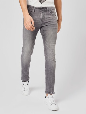 TOM TAILOR DENIM Regular Jeans 'Aedan' in Grey: front