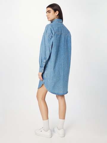 Tommy Jeans Shirt dress in Blue