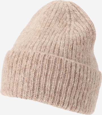 & Other Stories Beanie in Beige: front