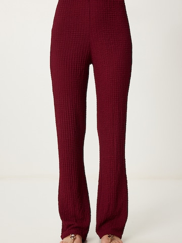 Pantalons de tailleur Happiness İstanbul en rouge