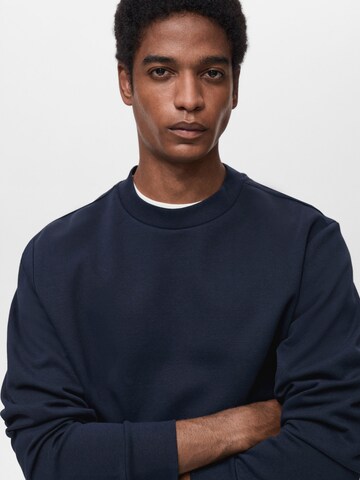 MANGO MANSweater majica 'Nole' - plava boja