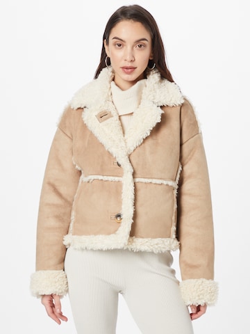 BDG Urban Outfitters Between-Season Jacket 'MARY' in Beige: front