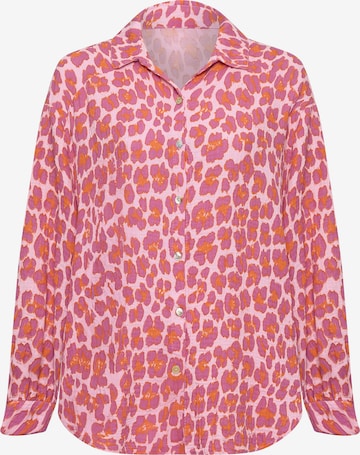 Lilavie Bluse 'Lianna' in Pink: Vorderseite