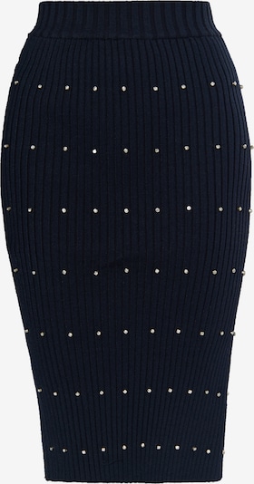 Sijonas iš faina, spalva – nakties mėlyna, Prekių apžvalga