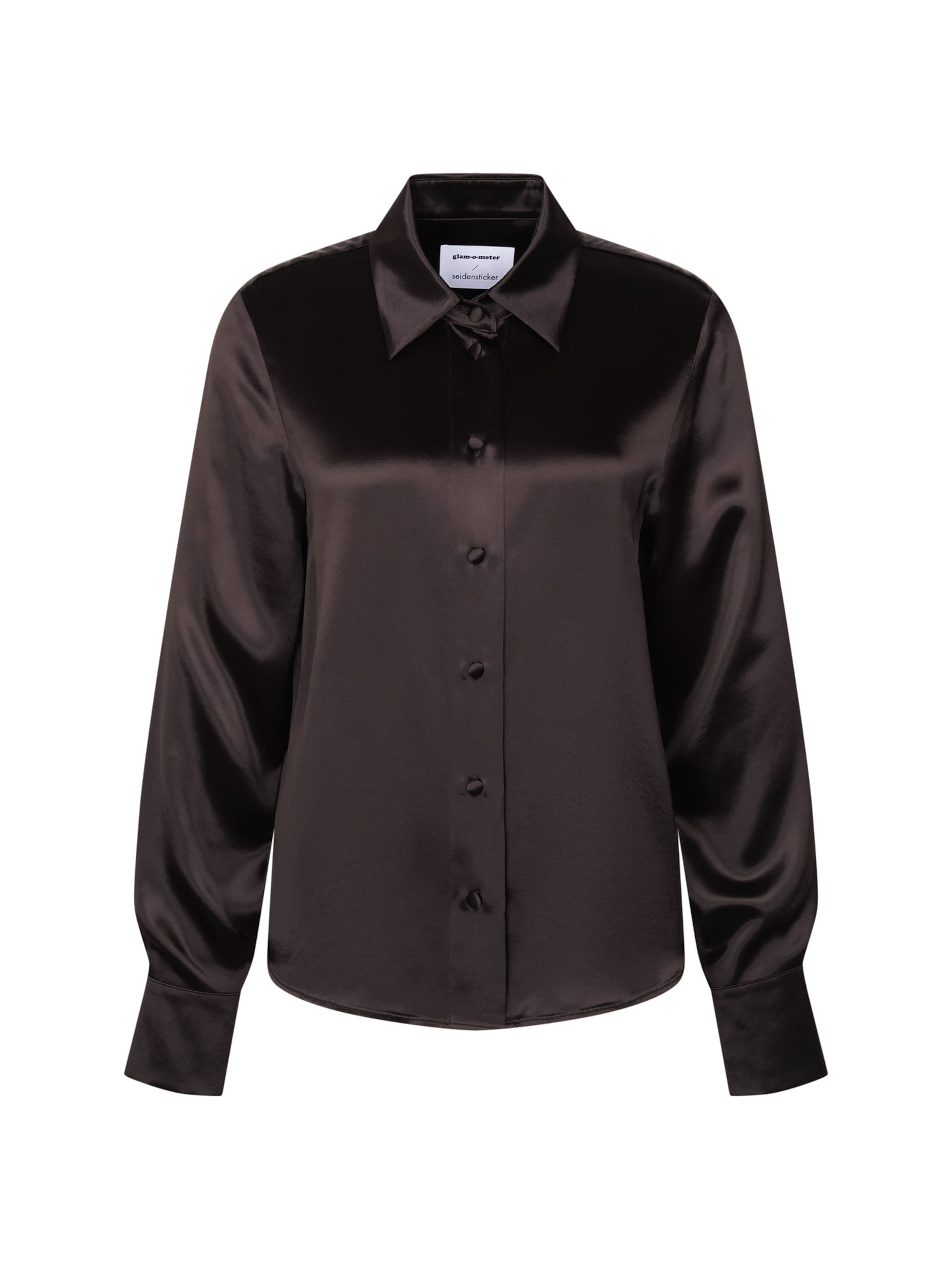 Chemisier SEIDENSTICKER en marron : devant