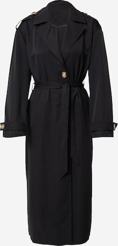 ONLY Between-Seasons Coat 'Line' in Black: front