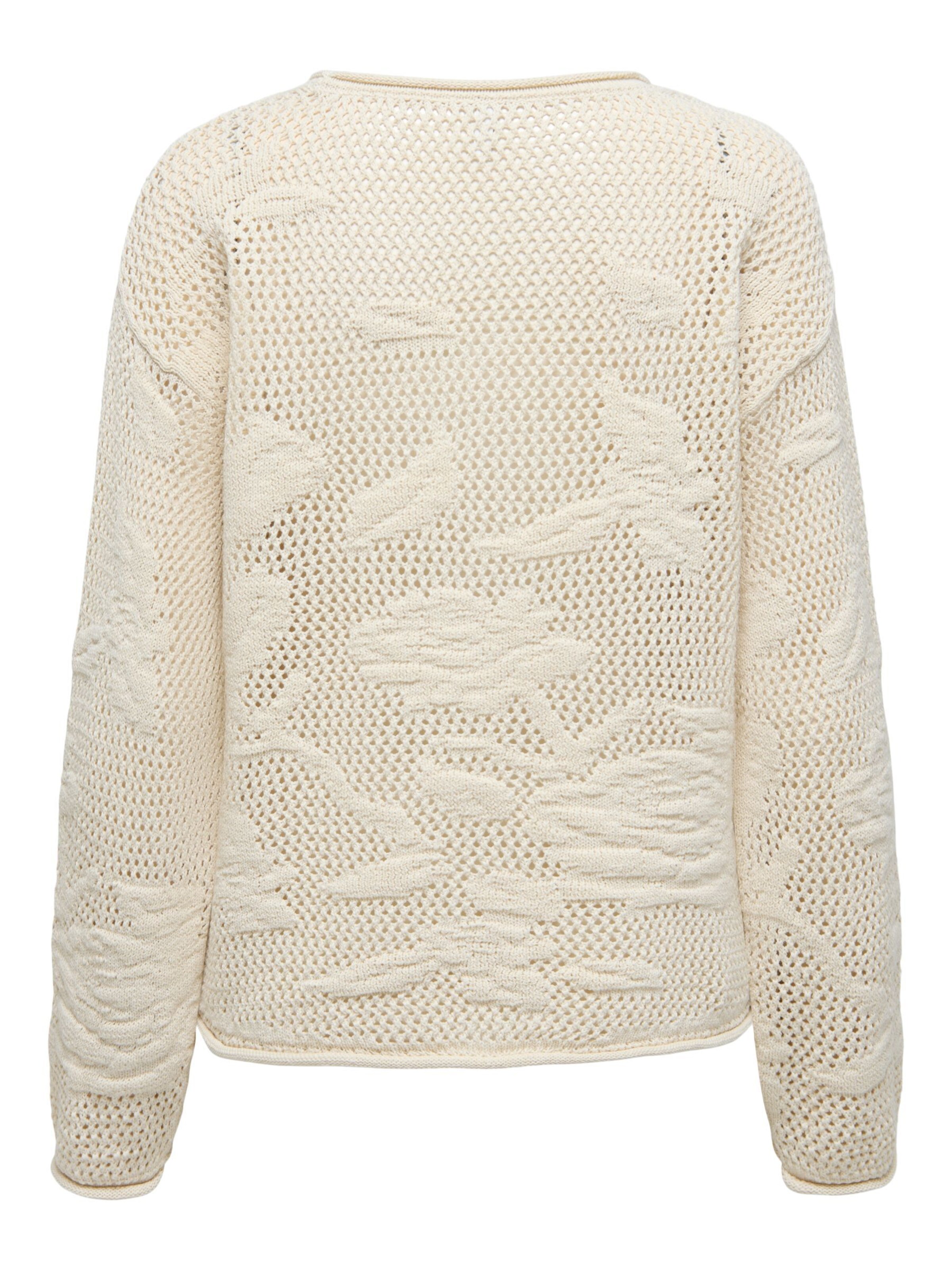 ONLY Sweater 'ONLSeaside' in Beige