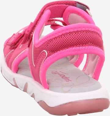 SUPERFIT - Sandália 'PEBBLES' em rosa