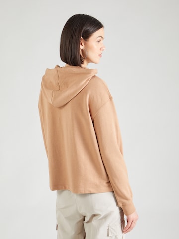 Sweat-shirt QS en marron