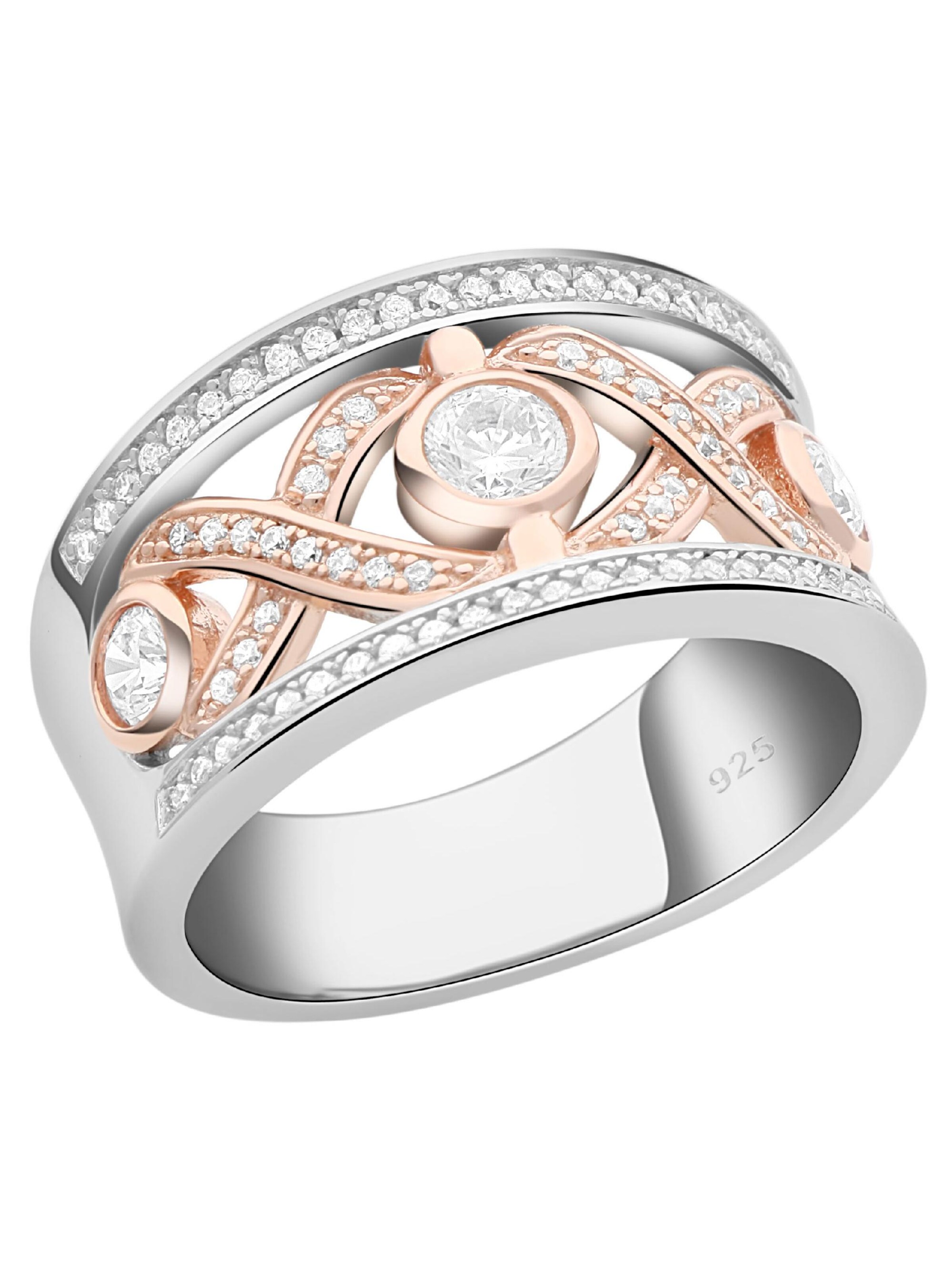 Tony Fein Ring 'Kronen' in Silver