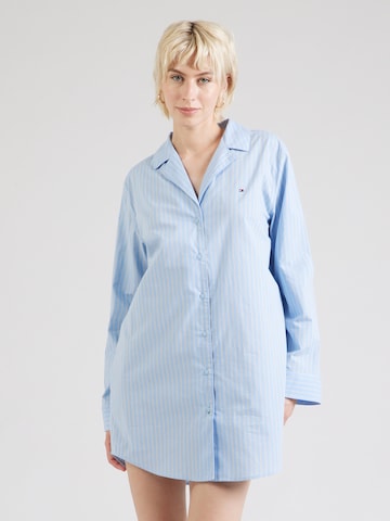 Chemise de nuit 'Essential' TOMMY HILFIGER en bleu : devant
