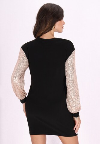 Robe de cocktail faina en noir