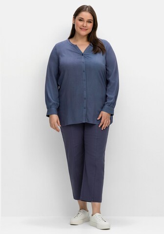 SHEEGO Bluse in Blau