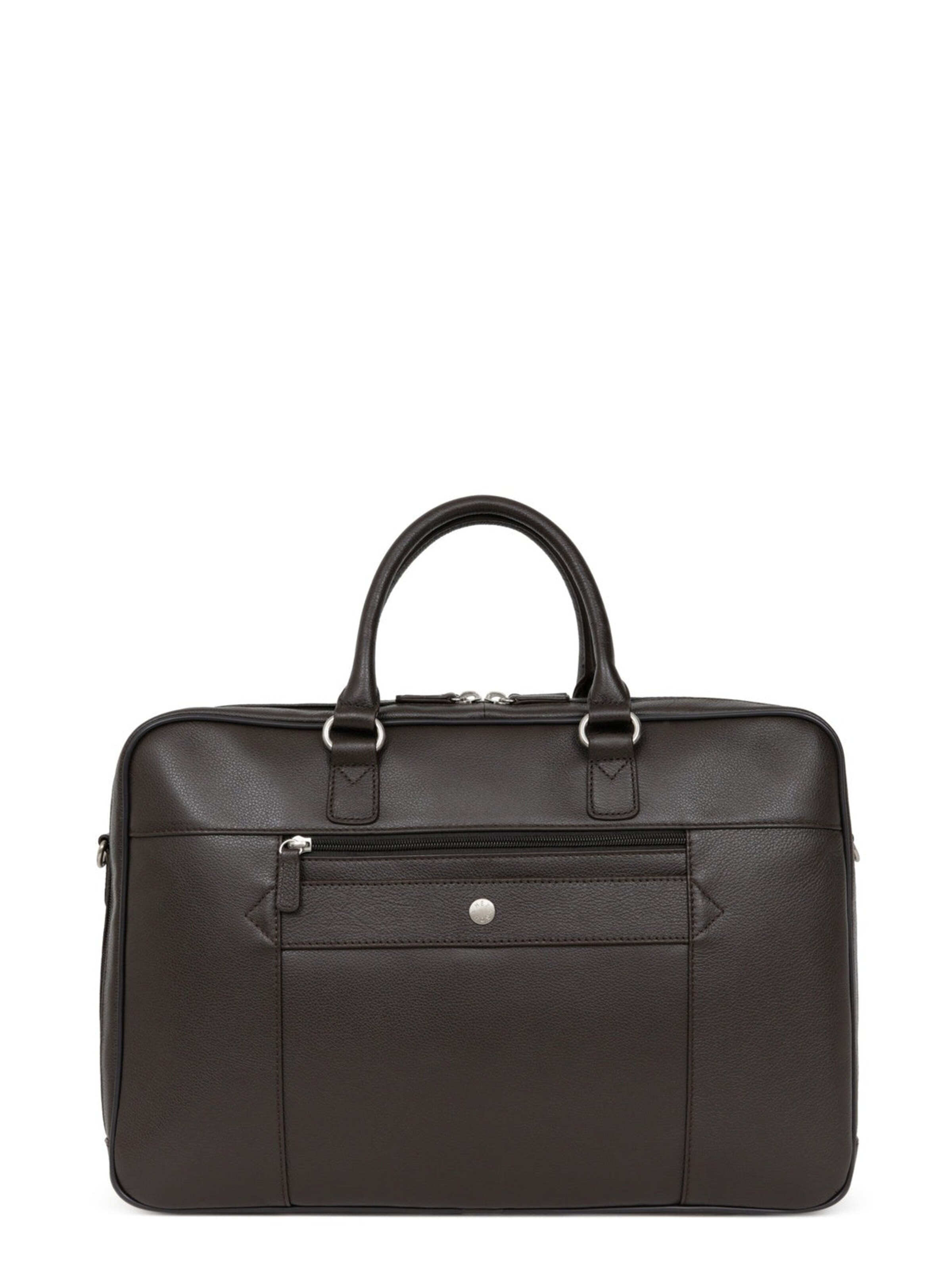 Hexagona Handbag 'Confort Business' in Brown