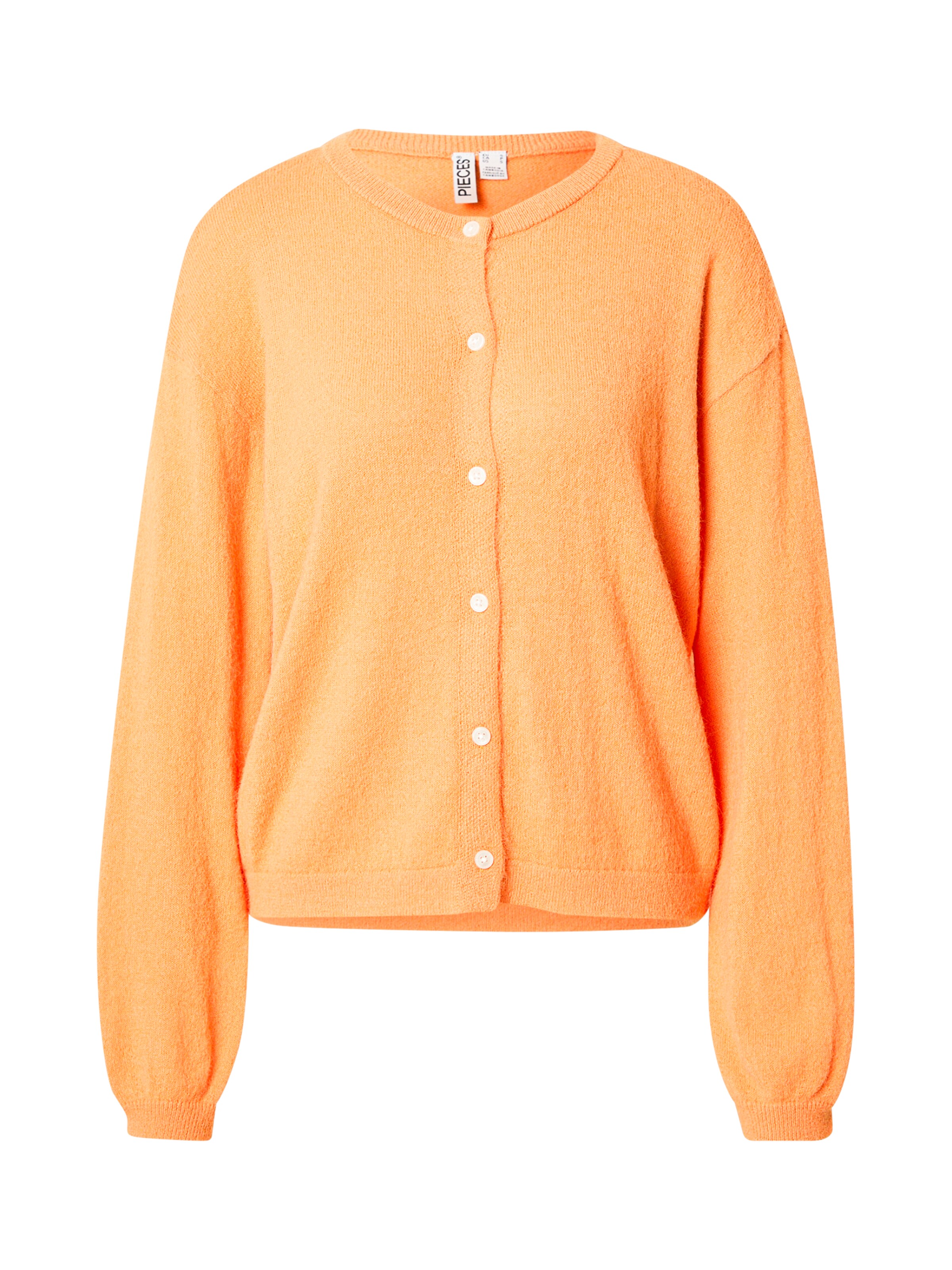 Kardiganas 'PCNAOMI' iš PIECES, spalva – oranžinė, Prekių apžvalga