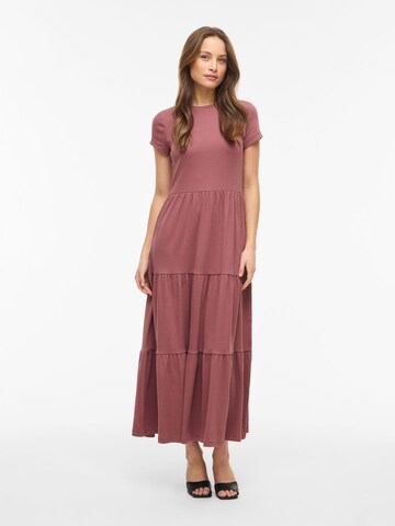 Robe 'VIHOLLIE' VILA en marron : devant