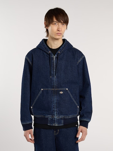 DICKIES Tussenjas 'HILHAM' in Blauw: voorkant